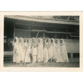 Family photograph from the Quelch Forno collection : Parading in Eastern attire