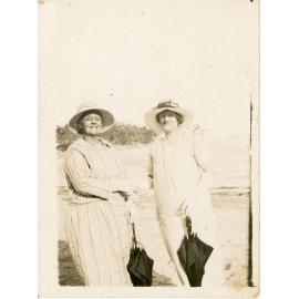 Family photograph from the Quelch Forno collection : Mother and Mrs Coxon