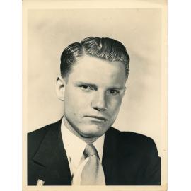 Family photograph from the Quelch Forno collection : Studio portrait of Ronald Quelch
