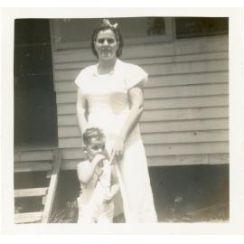 Family photograph from the Quelch Forno collection : Ruth and Neil Ballment