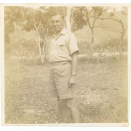Family photograph from the Quelch Forno collection : Man posing for a photograph