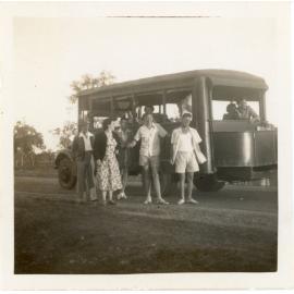 Photograph taken when the Mount Spec bus ran out of petrol at Mount St. John