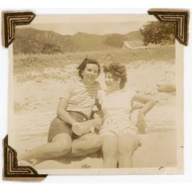 Grace Williams and Pat Hughes, Magnetic Island, Townsville, [1950s]