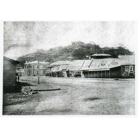 Flinders Street east from King Street, Townsville, 1896
