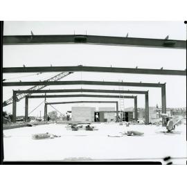 New ambulance station under construction, Hugh Street, Currajong, Townsville, 24 January 1967