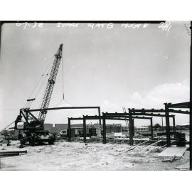 New ambulance station under construction, Hugh Street, Currajong, Townsville, 24 January 1967