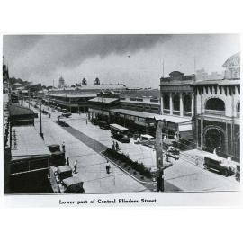 Lower part of central Flinders Street, Townsville City, Townsville, February 1930