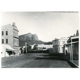 Flinders Street East, looking west past Wickham Street, Townsville, 1890's