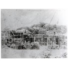The Customs House under construction, Townsville, [1900]