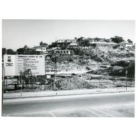 Work commences on Law Courts site, Walker Street, Townsville, 14 May 1972