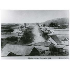Flinders Street, Townsville, 1875