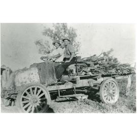 Hervey's Range firewood, ca.1930