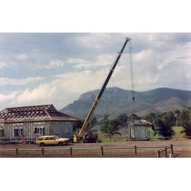 Tumbetin Lodge after being moved to the Townsville Palmetum, 1993