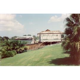 Tumbetin Lodge after being moved to the Townsville Palmetum, 1993