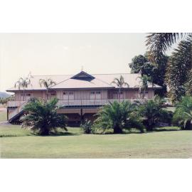 Tumbetin Lodge after being moved to the Townsville Palmetum, 1993