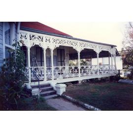 Fretwork renovation, 11 Victoria Street, Stanton Hill, Townsville, : 1996 residential grants / Townsville City Council