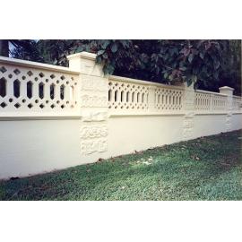 Restoration of fence, after, 5 the Avenue, Hermit Park, Townsville: 1996 residential grants / Townsville City Council