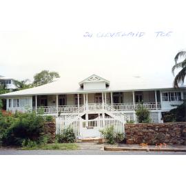 Timber restoration and painting, 24 Cleveland Terrace, Melton Hill, Townsville: 1996 residential grants / Townsville City Council