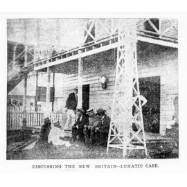 In the enclosure, Cluden Racecourse, Townsville, 1898. 