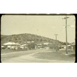 Looking up Howitt Street toward Yarrawonga, Townsville, 1963