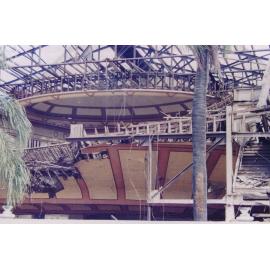 Demolition of the Wintergarden Theatre, Sturt Street, Townsville, 8 March 1991