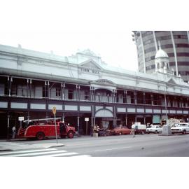 Aftermath of the Town Hall fire, Townsville, 1978