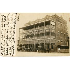 Postcard from the Quelch Forno collection : Buchanan's Hotel, Sturt Street, Townsville
