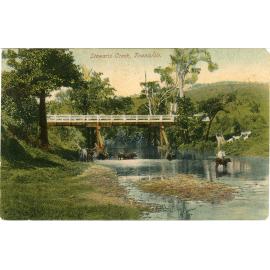Postcard from the Quelch Forno collection : Stewart's Creek, Townsville