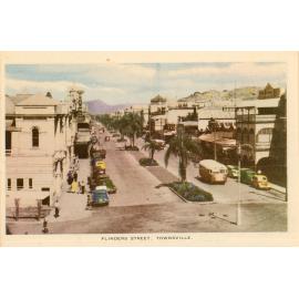 Postcard from the Quelch Forno collection : Flinders Street, Townsville