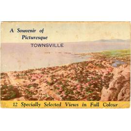 Postcard from the Quelch Forno collection : View over North Ward and the harbour from Castle Hill, Townsville