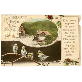 New Year greeting card from the Quelch Forno collection