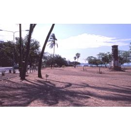 View of ANZAC Park near the Cenotaph, Townsville, October 1985