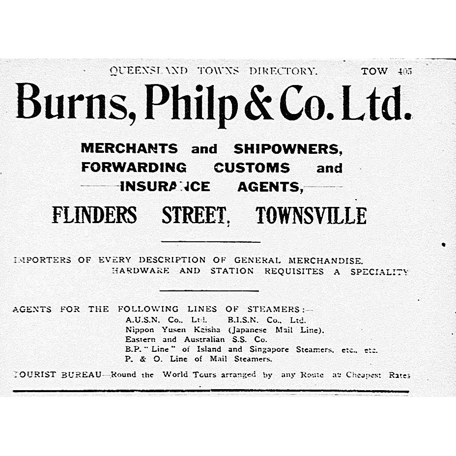 Queensland post office directory: Queensland towns directory 1916