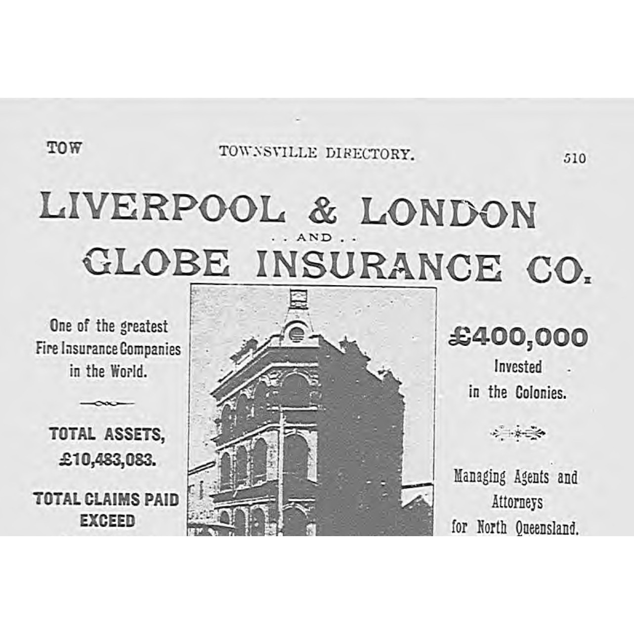 Queensland post office directory: Queensland towns directory 1903