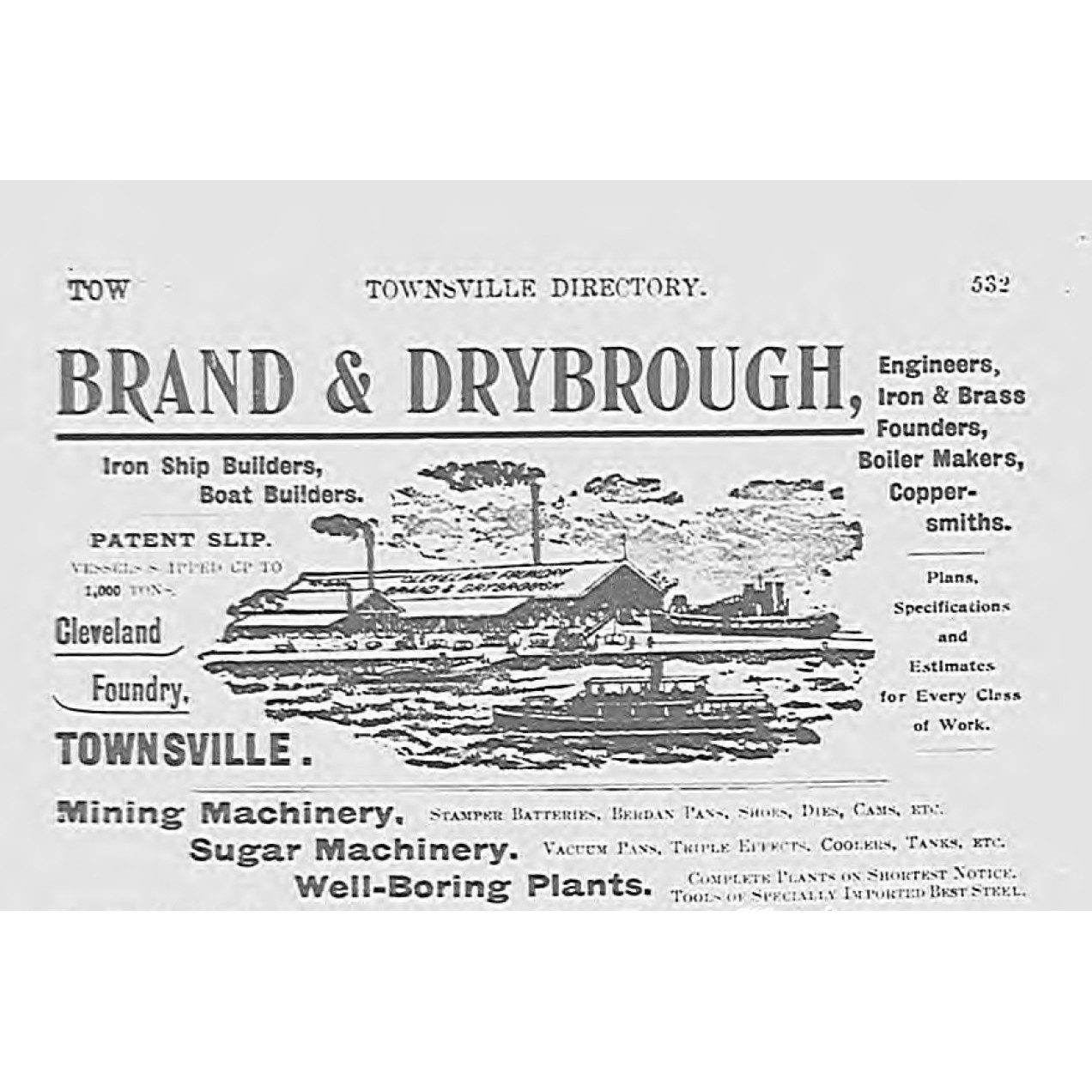 Queensland post office directory: Queensland towns directory 1901