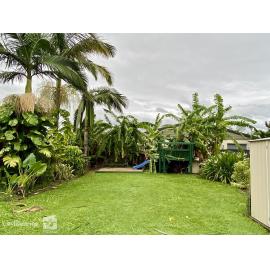 Damage to garden caused by Cyclone Kirrily