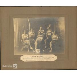 Crew of "IMP." team portrait