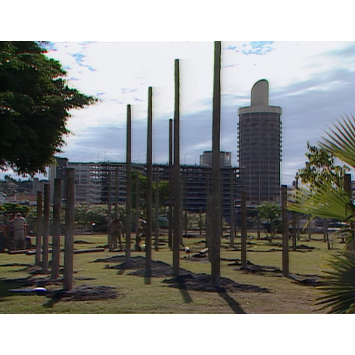 Festival of the Arts shots of construction