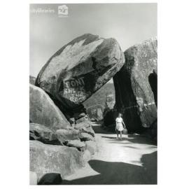 Linda Trotter on the Arcadia jetty road, Magnetic Island