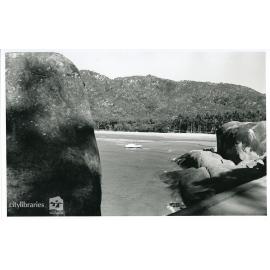 View of Geoffrey Bay from the Arcadia jetty road