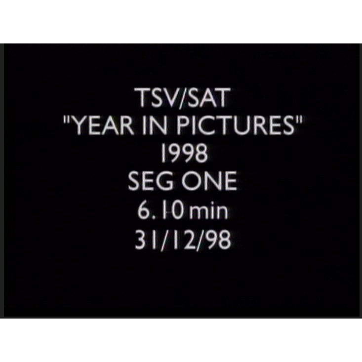 1998 A Year in Pictures "News master"