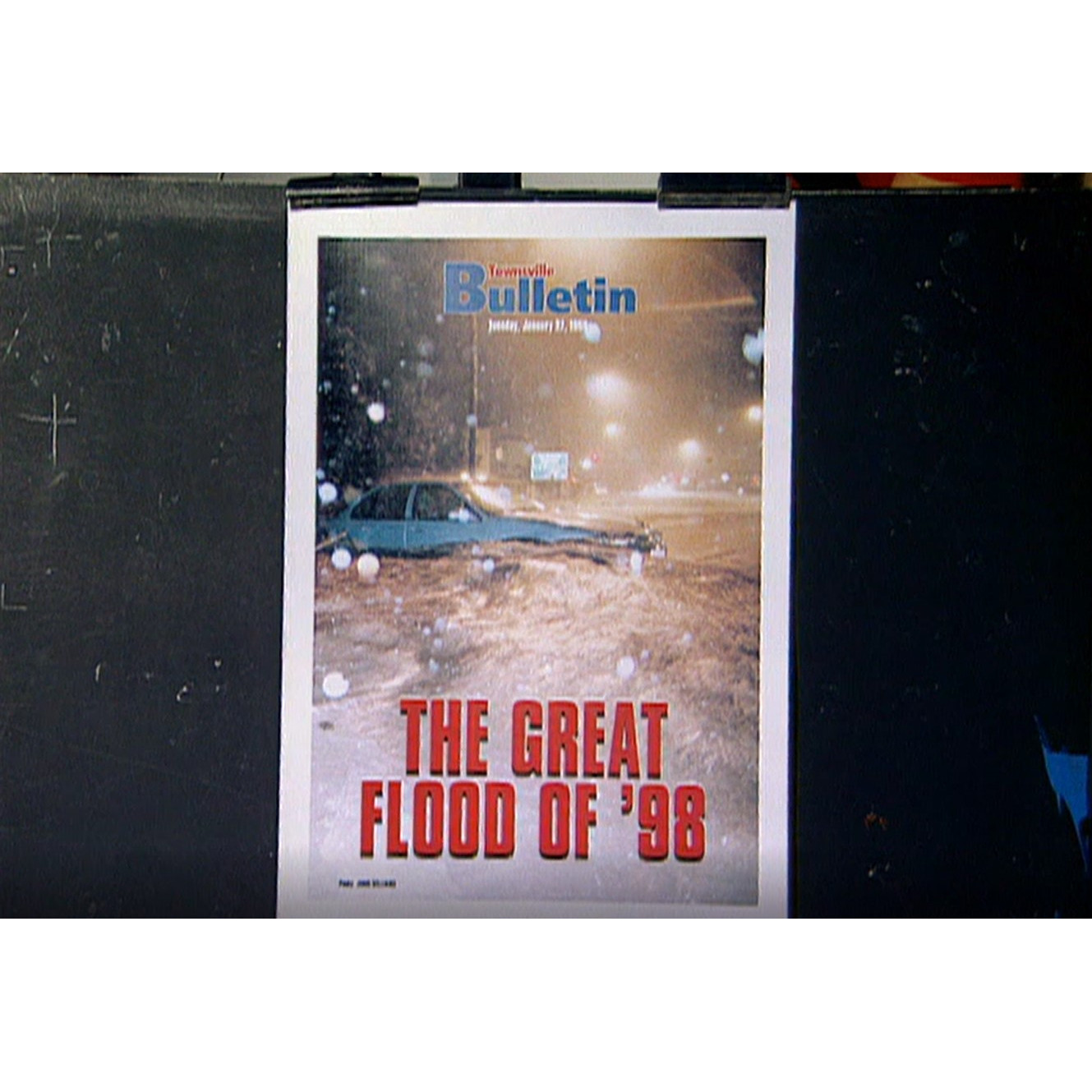 Townsville Bulletin January 1998 flood feature