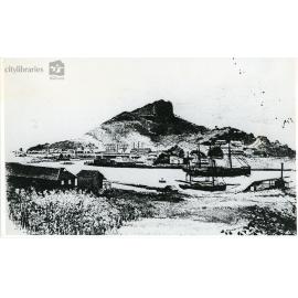 Ross Creek, inner harbour and Castle Hill, Townsville, n.d.