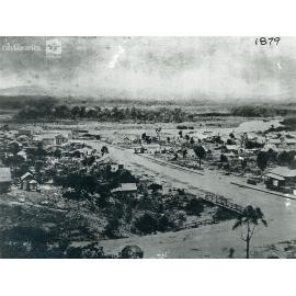 View of Denham Street, Townsville, 1879