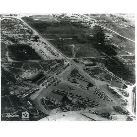 Aerial photograph of Garbutt airstrip, Townsville, 1942