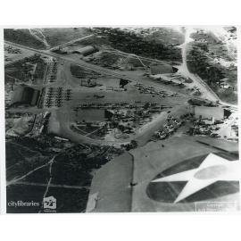 Aerial photograph of RAAF Base Garbutt, Townsville, 1942