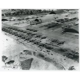 Aerial photograph of RAAF Base Garbutt, Townsville, 1942