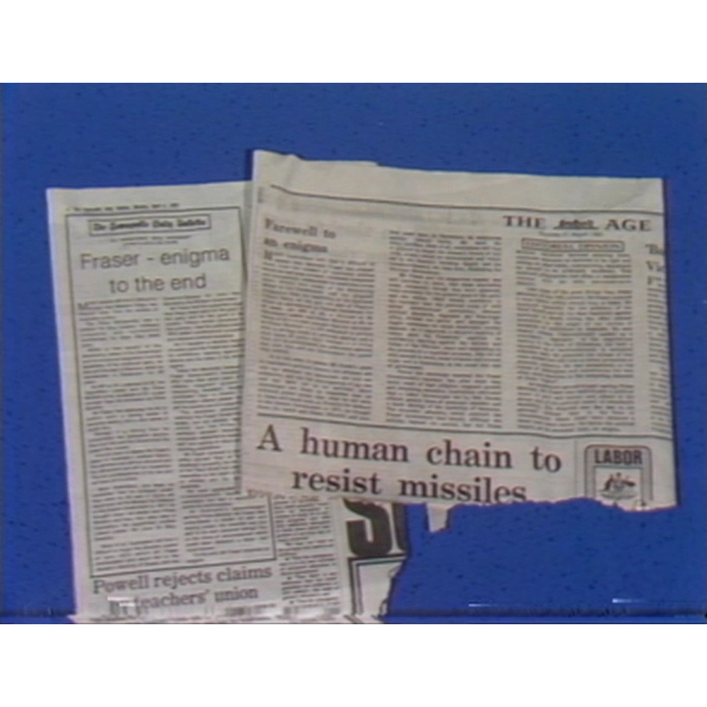 NQTV News 06/07/1983 Bulletin editorial story tape 3