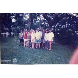 Staff of Therapeutic Adolescent Residential Assessment Unit (TARA) at a Chrismas party, Townsville, ca. 1995