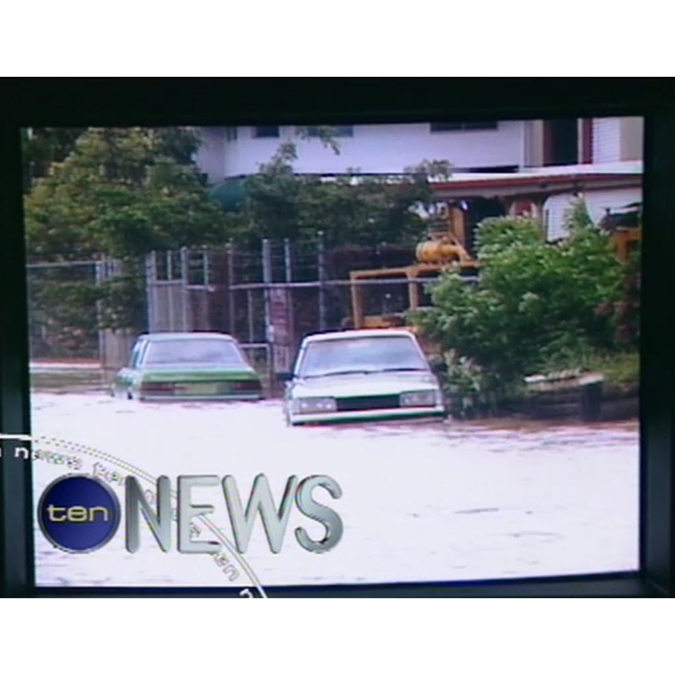Ten News Cyclone Justin promo fragments